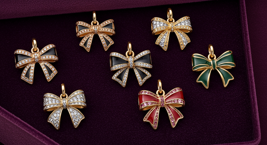 Handcrafted Elegance: Exclusive Bow Charm Designs That Blend Feminine Charm with Durable Metal Craftsmanship