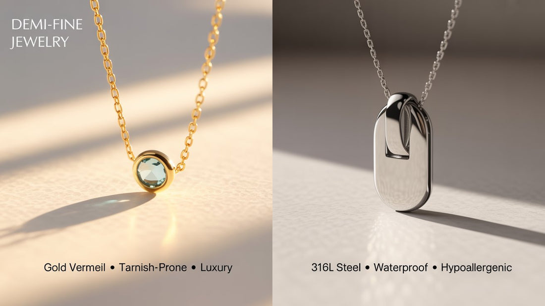Demi-Fine-Jewellery-vs.-Stainless-Steel-Which-One-Should-You-Choose Lustre of Love