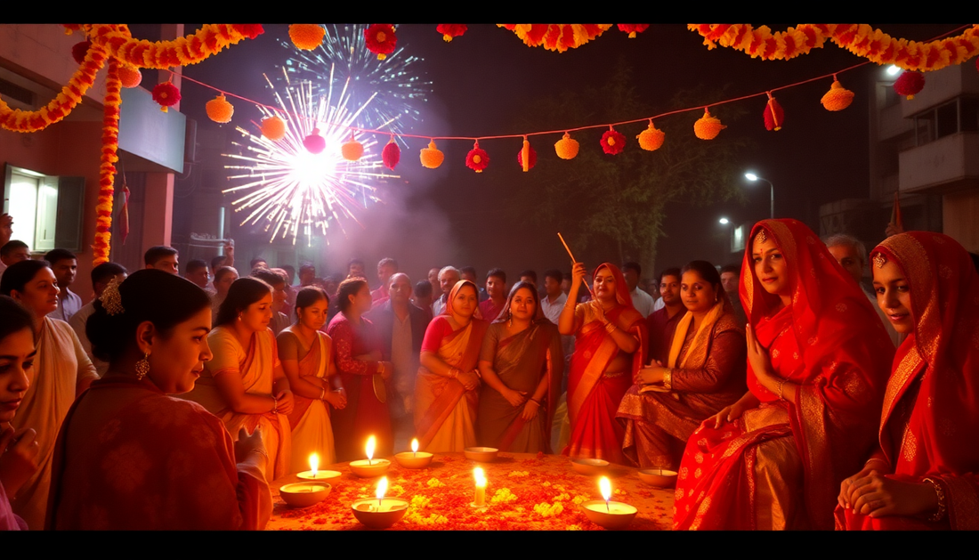 Diwali celebration 