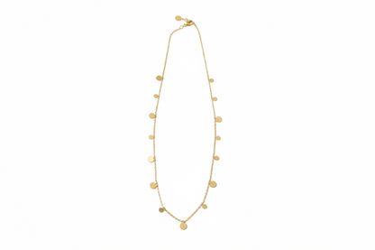 18k Gold-Plated Aurora Drop Necklace - 304 Stainless steel