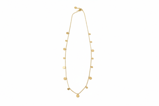 18k Gold-Plated Aurora Drop Necklace - 304 Stainless steel