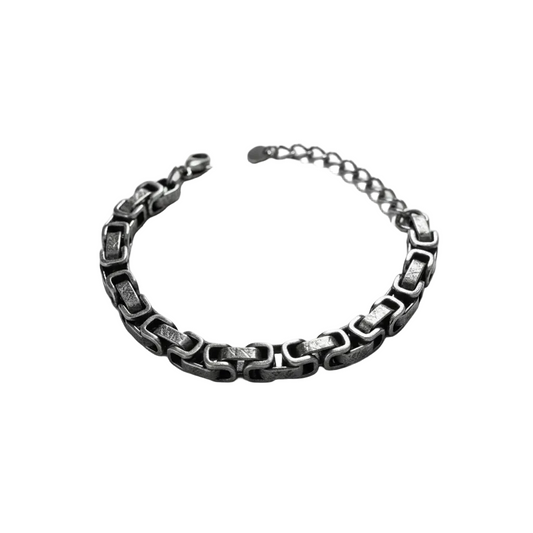 Byzantine Chain Bracelet for Men | Stainless Steel 304