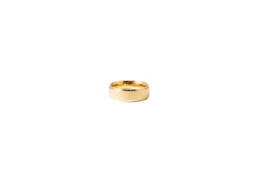 Matrix Gold Stainless Steel Ring for Everyday Wear